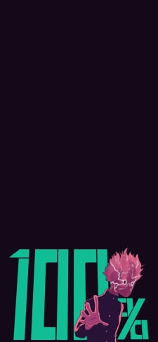 モブサイコ100のiPhone / スマホ壁紙