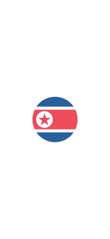 北朝鮮 国旗のiPhone / スマホ壁紙