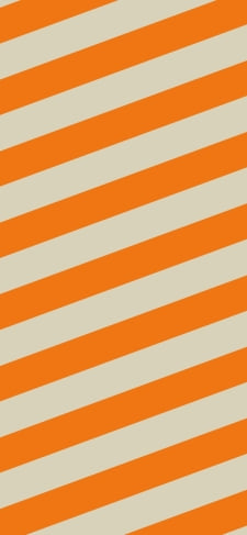 オレンジのボーダー柄のiPhone / スマホ壁紙