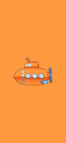 潜水艦のiPhone / スマホ壁紙