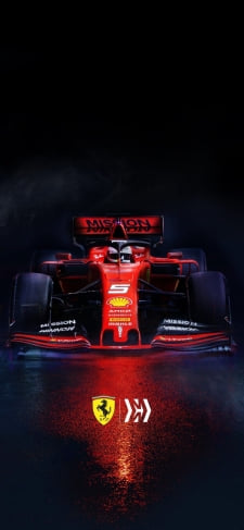 F1 フェラーリのiPhone / スマホ壁紙