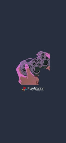 PlayStation プレイステーション コントローラーのiPhone / スマホ壁紙