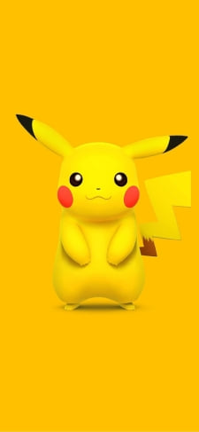 3DのピカチュウのiPhone / スマホ壁紙