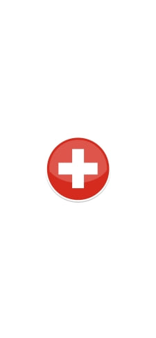 スイス 国旗のiPhone / スマホ壁紙