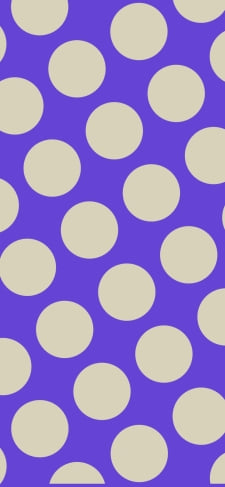 紫のドット柄のiPhone / スマホ壁紙