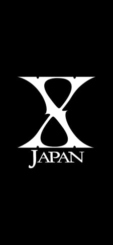 X JapanのロゴのiPhone / スマホ壁紙