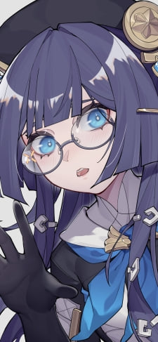 手を振る眼鏡をかけたペラ / 崩壊:スターレイルのiPhone / スマホ壁紙