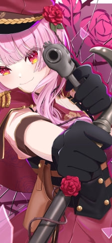 杖と銃を持つ可愛いロゼミ・ラブロック / にじさんじ / バーチャルYouTuber / VtuberのiPhone / スマホ壁紙
