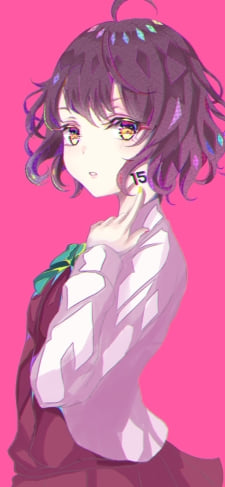 首筋の15の数字を指す可愛い岸波 / 艦これ / 艦隊これくしょんのiPhone / スマホ壁紙