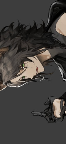 黒い手袋をはめるかっこいいレオナ・キングスカラー / ツイステッドワンダーランドのiPhone / スマホ壁紙