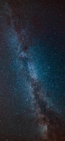 細かな星空 / 銀河 / 天の川のiPhone / スマホ壁紙