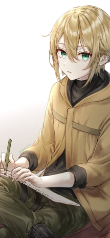 絵を描くセオト・リッカ / 86―エイティシックス― / ファンアート / イラストのiPhone / スマホ壁紙