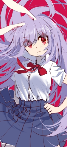 鈴仙・優曇華院・イナバ / ラフスケッチ / 東方のiPhone / スマホ壁紙