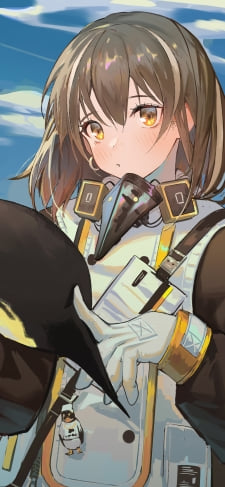 ペンギンを指で触る可愛いマゼラン / エンペラー / アークナイツのiPhone / スマホ壁紙