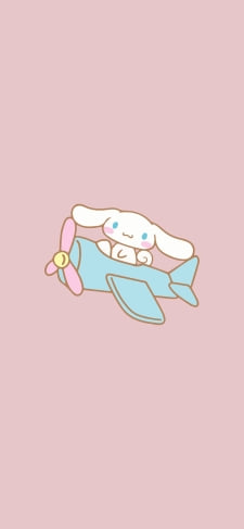 かわいいシナモロール / サンリオ / ファンアートのiPhone / スマホ壁紙
