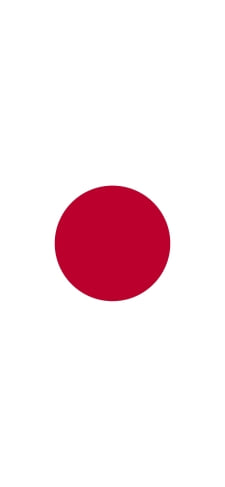 シンプルな日本の国旗 / 日の丸のiPhone / スマホ壁紙