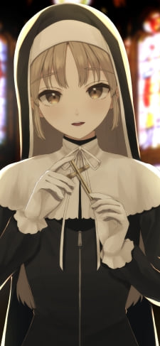 金色の十字架を持つシスター・クレア / にじさんじ / バーチャルYouTuber / VtuberのiPhone / スマホ壁紙