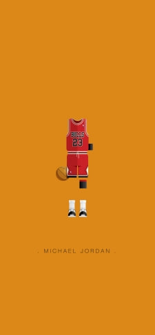 マイケル・ジョーダン / MJ / 23 / Michael Jeffrey Jordan / NBAのiPhone / スマホ壁紙