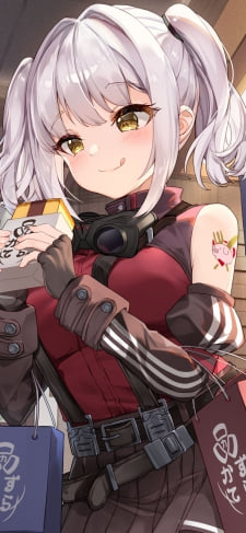 カステラを食べるベロータ / 勝利の女神:NIKKEのiPhone / スマホ壁紙