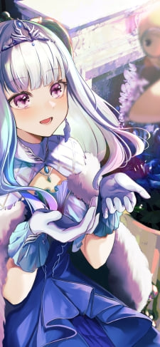 セバスチャン・ピヨードルに手をかざすリゼ・ヘルエスタ / にじさんじ / バーチャルYouTuber / VtuberのiPhone / スマホ壁紙