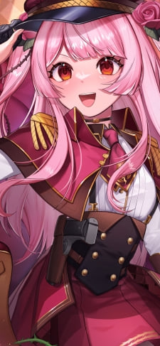 笑顔で帽子に手をかけるロゼミ・ラブロック / にじさんじ / バーチャルYouTuber / VtuberのiPhone / スマホ壁紙