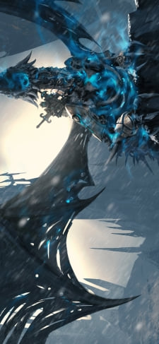 ドラゴンに乗った二刀流の剣士 / World of WarcraftのiPhone / スマホ壁紙