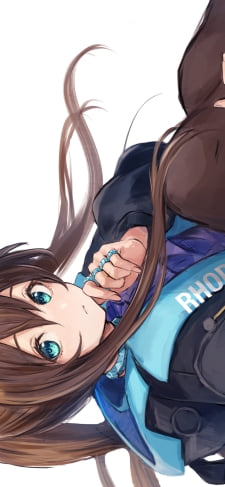 体育座りをする可愛いアーミヤ / アークナイツのiPhone / スマホ壁紙