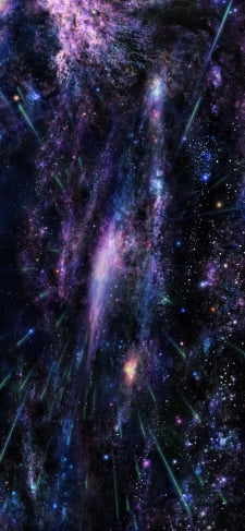 宇宙 / ワープ / ギャラクシー / 星座のiPhone / スマホ壁紙