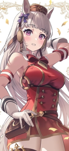頭の後ろに手をあてる可愛いゴールドシップ / ウマ娘プリティーダービーのiPhone / スマホ壁紙
