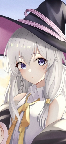 こちらを見つめる可愛いイレイナ / 魔女の旅々のiPhone / スマホ壁紙