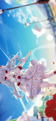 白い鳩と可愛いテレサ・アポカリプス / 崩壊学園のiPhone / スマホ壁紙