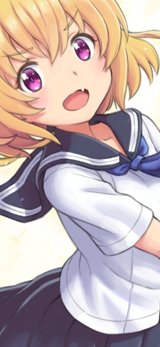 セーラー服を着た北条沙都子 / ひぐらしのなく頃にのiPhone / スマホ壁紙