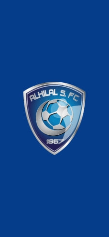 アル・ヒラル / Al Hilal / サウジアラビア / サッカークラブのiPhone / スマホ壁紙