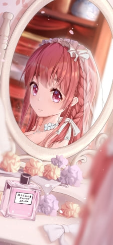 鏡に映る可愛い桜沢墨 / 彼女、お借りしますのiPhone / スマホ壁紙