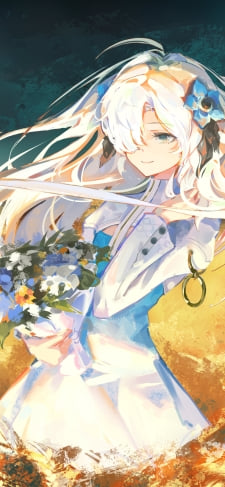 カラフルな花束を持つ綺麗なヰ世界情緒 / 神椿スタジオ / バーチャルYouTuber / VtuberのiPhone / スマホ壁紙