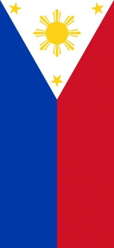 フィリピンの国旗 / Philippines FlagのiPhone / スマホ壁紙