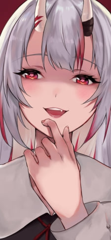 四宮かぐやのコスの百鬼あやめ / ホロライブ / バーチャルYouTuber / Vtuber / かぐや様は告らせたい～天才たちの恋愛頭脳戦～のiPhone / スマホ壁紙