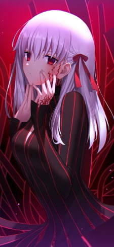 頬に手をあてる黒桜 / 間桐桜 / フェイト／ステイナイト / FateのiPhone / スマホ壁紙