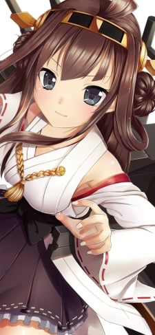 笑顔の金剛 / 艦これ / 艦隊これくしょんのiPhone / スマホ壁紙