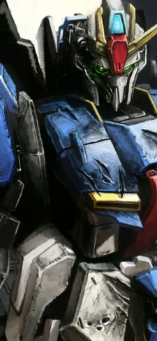 ボロボロの機動戦士ＺガンダムのiPhone / スマホ壁紙