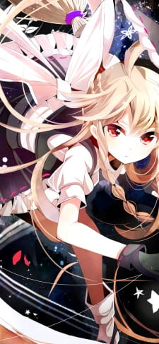 宇宙を駆ける霧雨魔理沙 / 東方のiPhone / スマホ壁紙