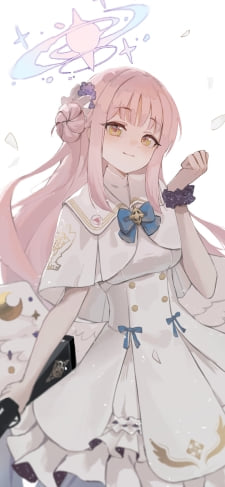 微笑む聖園ミカ（みその みか）/ ブルアカ / ブルーアーカイブのiPhone / スマホ壁紙