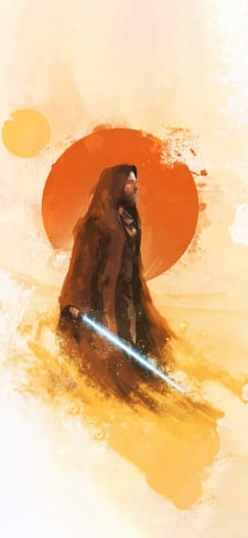 オビ=ワン・ケノービ / スター・ウォーズ / Obi Wan Kenobi / STAR WARSのiPhone / スマホ壁紙