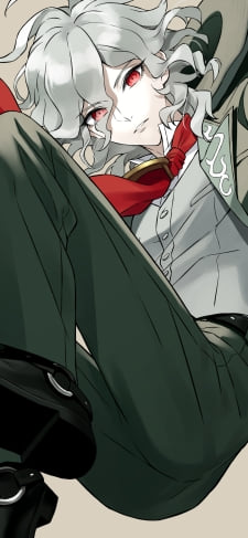 赤いスカーフを巻いたエドモン・ダンテス / fate/grand orderのiPhone / スマホ壁紙