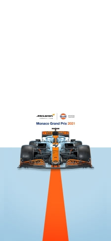 F1 / マクラーレン / ガルフオイルのiPhone / スマホ壁紙