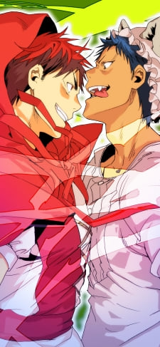 向かい合う青峰大輝と火神大我 / 黒子のバスケ / THE BASKETBALL WHICH KUROKO PLAYSのiPhone / スマホ壁紙