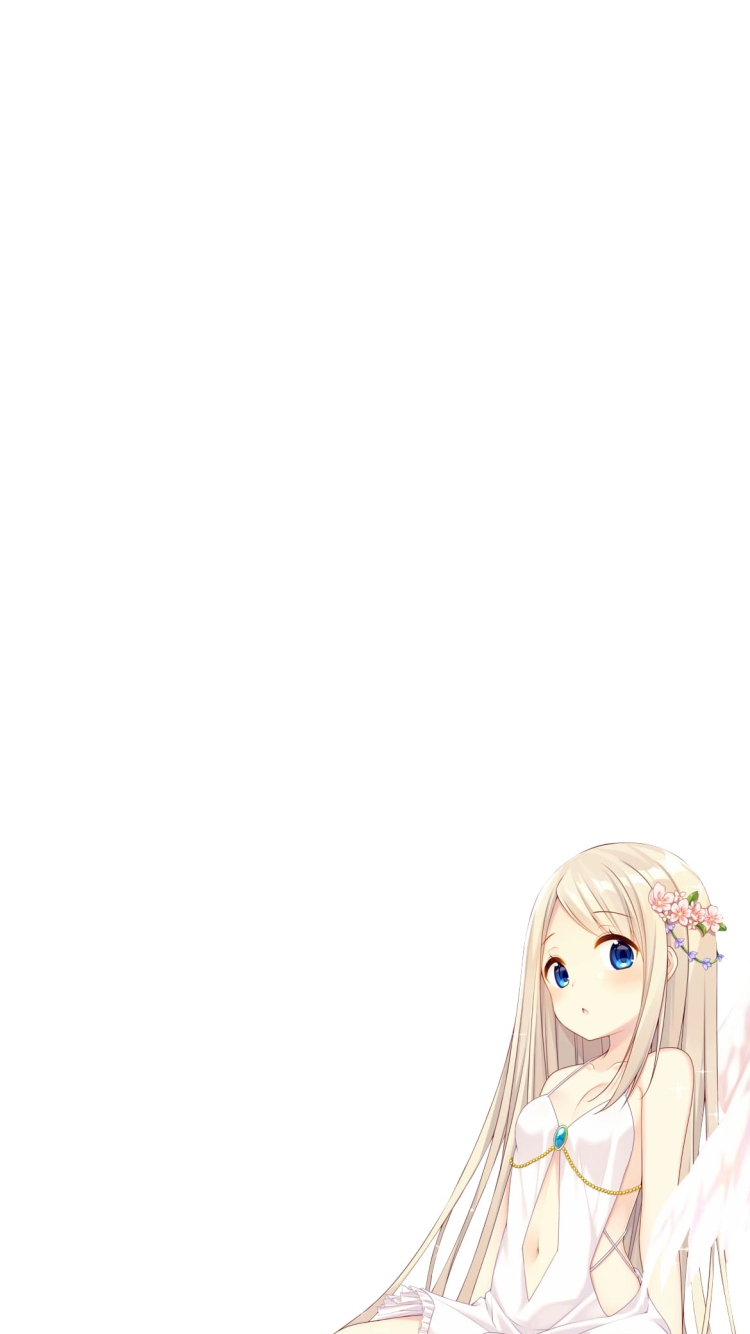 天使 女の子 かわいいの750 x 1334 / スマホ壁紙