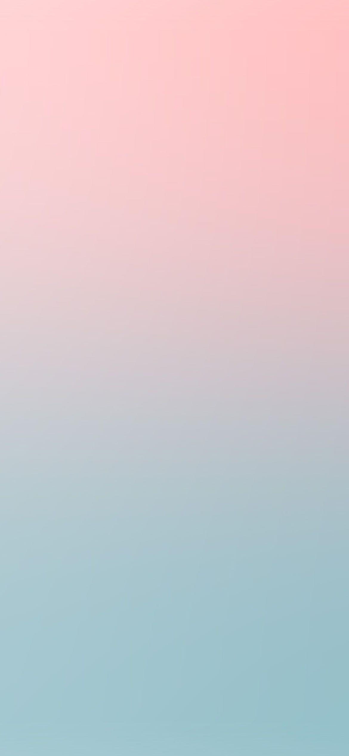 淡いピンク・水色のグラデーションの1170 x 2532 / スマホ壁紙