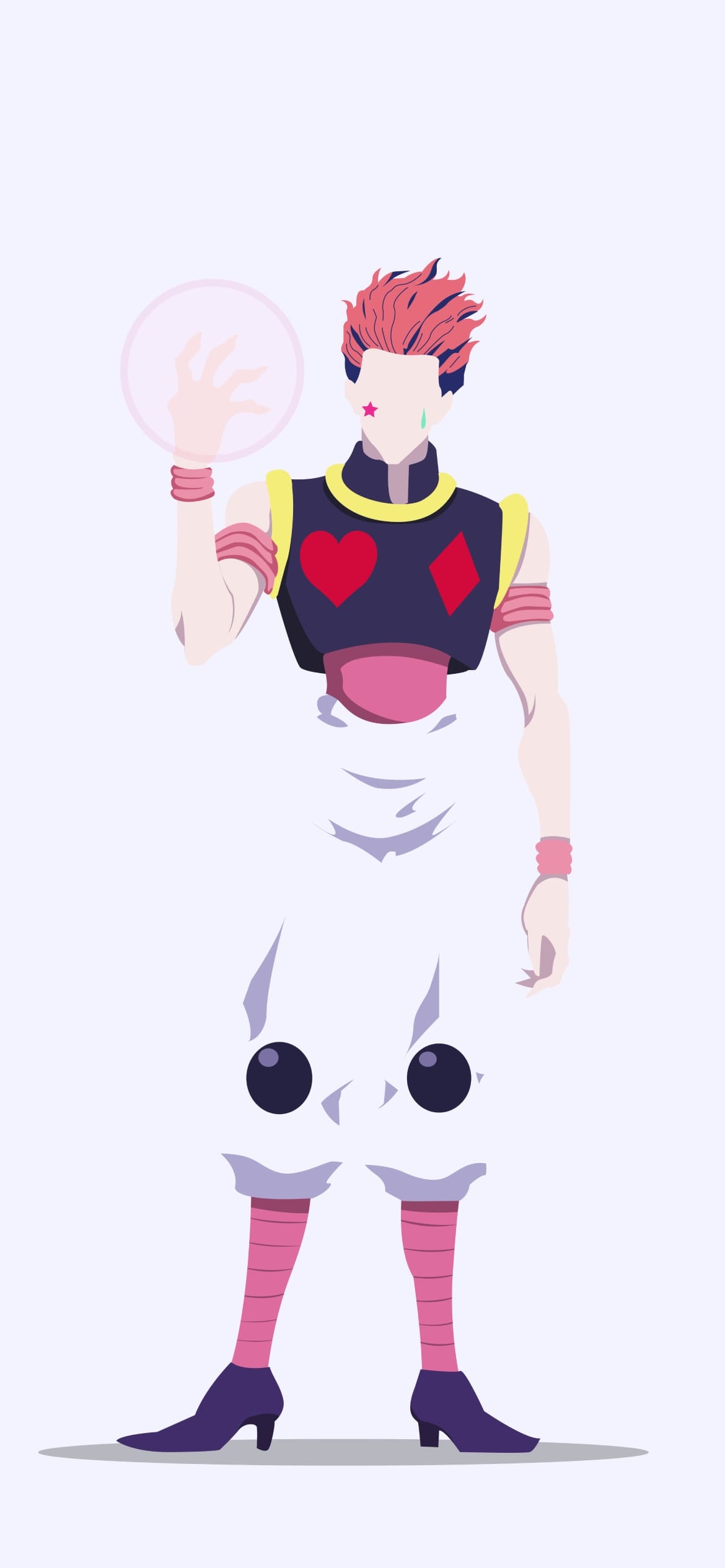 Hunter Hunter ヒソカの1170 x 2532 / スマホ壁紙