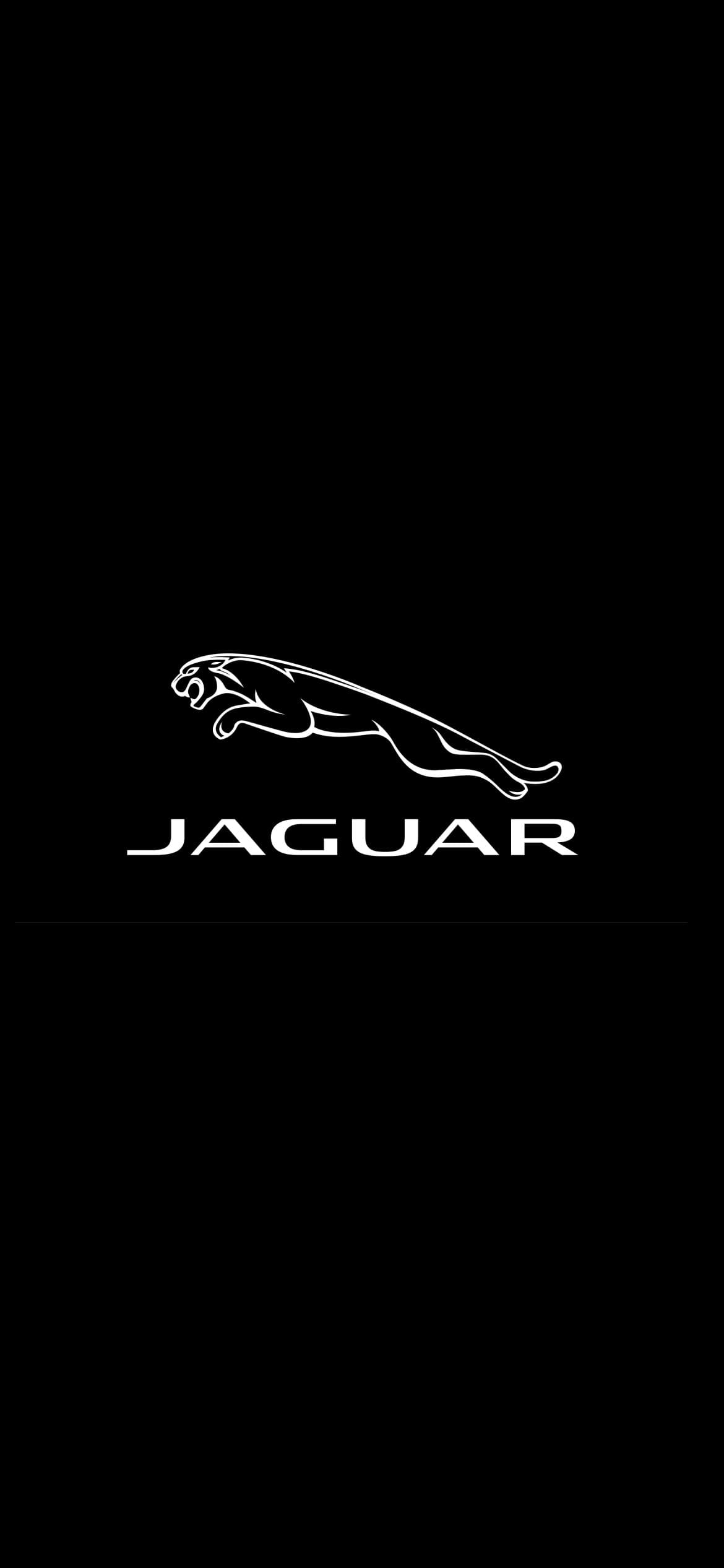 ジャガーのロゴ・エンブレムの1170 x 2532 / スマホ壁紙